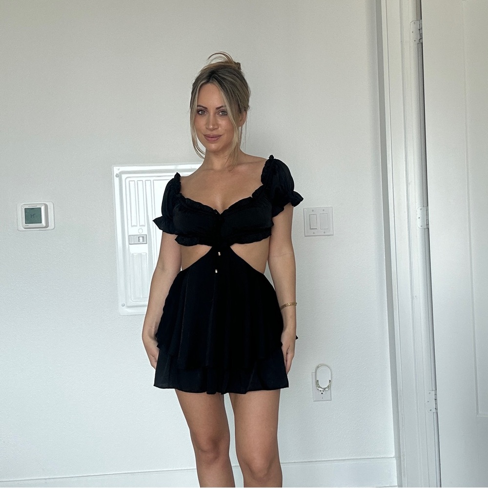 Little black romper